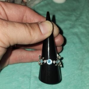 The Sterling Club Lab Created Sky Blue Topaz .925 Solid Sterling Silver